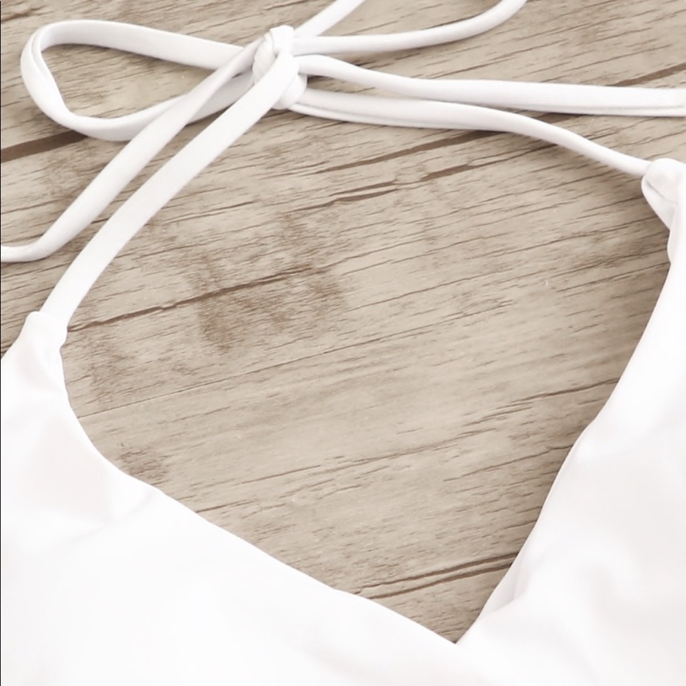 🌻Sunflower Bikini With Wrap Halter Top - Picture 4 of 6